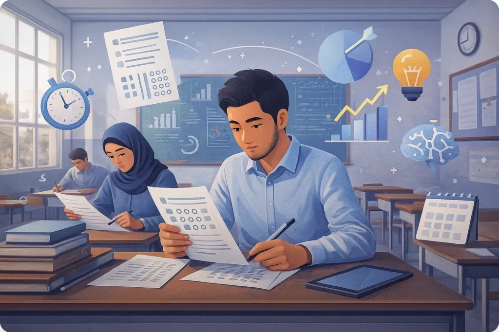 تحلیل آزمون